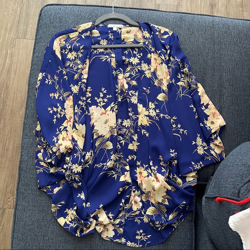 Floral cover up